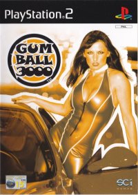 Gumball 3000 PAL Playstation 2  box art